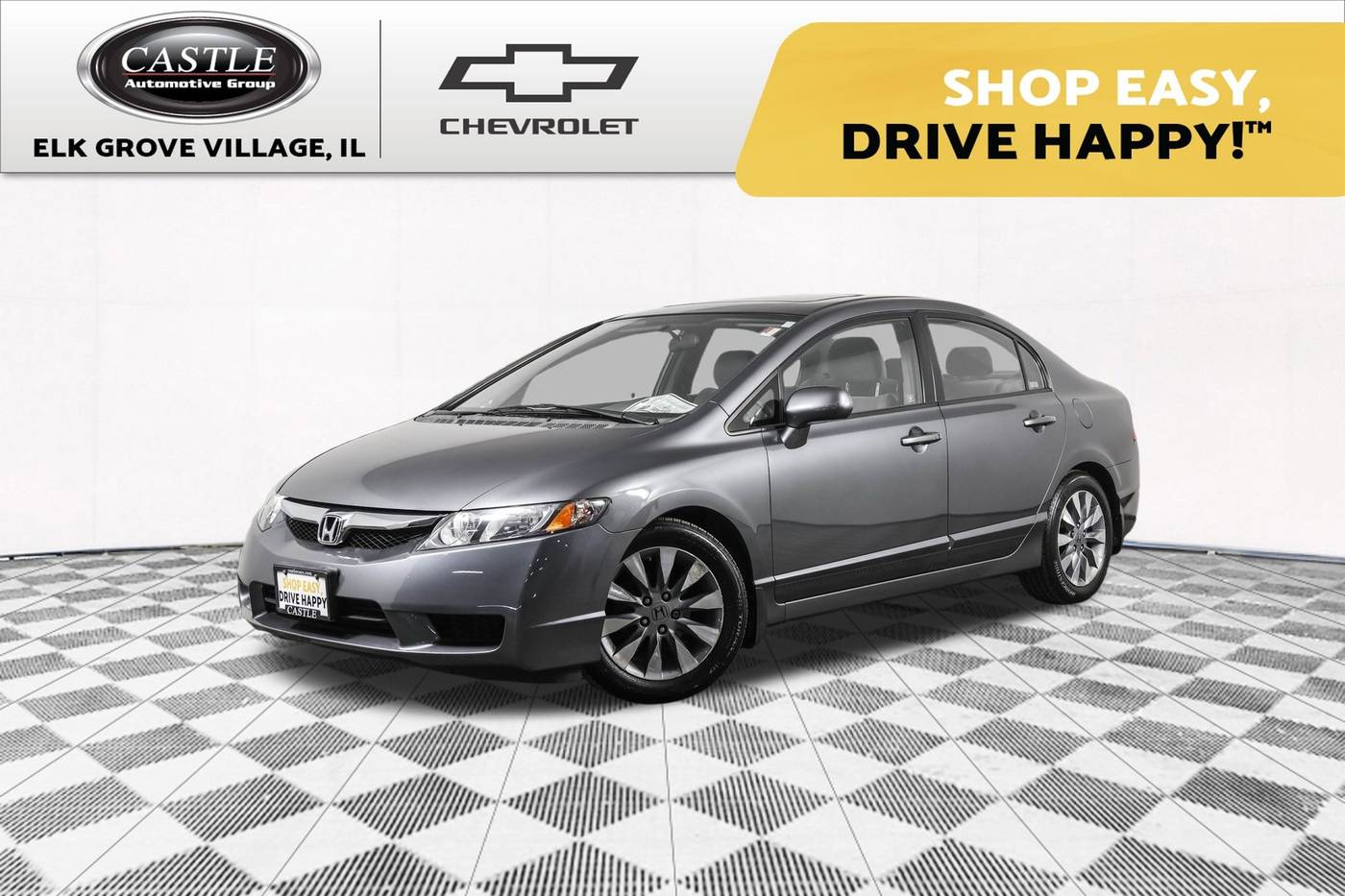 2009 Honda Civic EX — Sedan — 63,888 mi — Elk Grove Village, IL