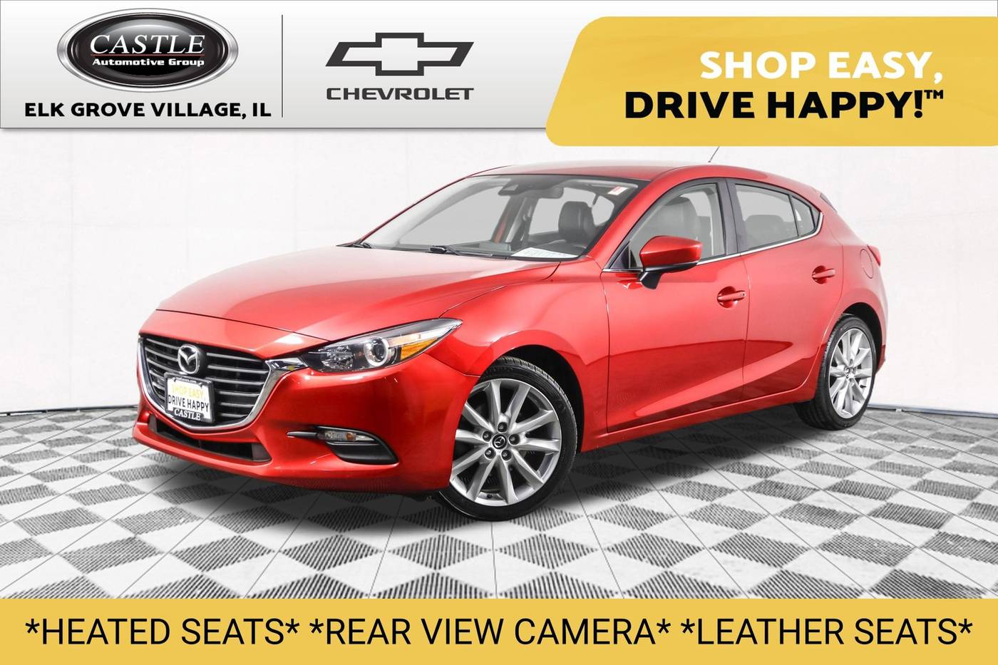 2017 Mazda Mazda3 Touring — Hatchback — 106,181 mi — Elk Grove Village, IL