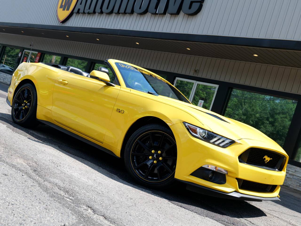 2017 Ford Mustang GT Premium — Convertible — 13,676 mi — Pittsburgh, PA