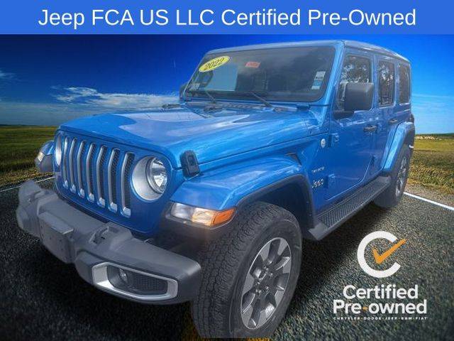 2022 Jeep Wrangler Sahara — SUV — 37,477 mi — Torrington, CT
