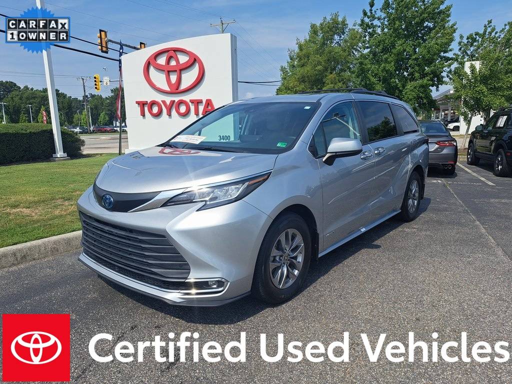 2021 Toyota Sienna XLE — Minivan — 54,120 mi — Chesapeake, VA