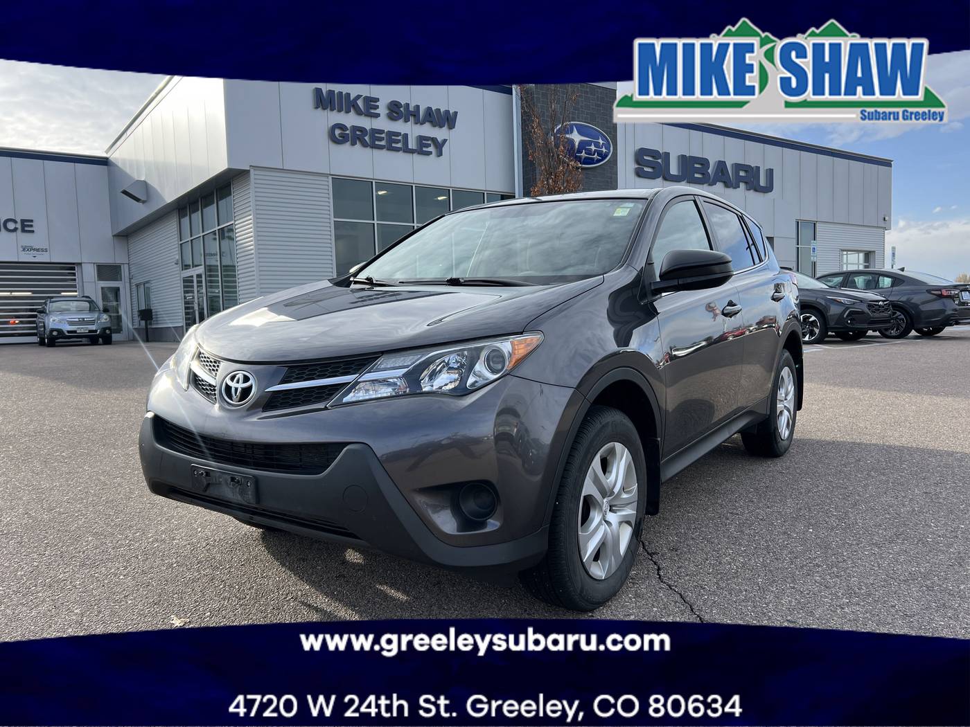2014 Toyota RAV4 LE — SUV — 55,721 mi — Greeley, CO