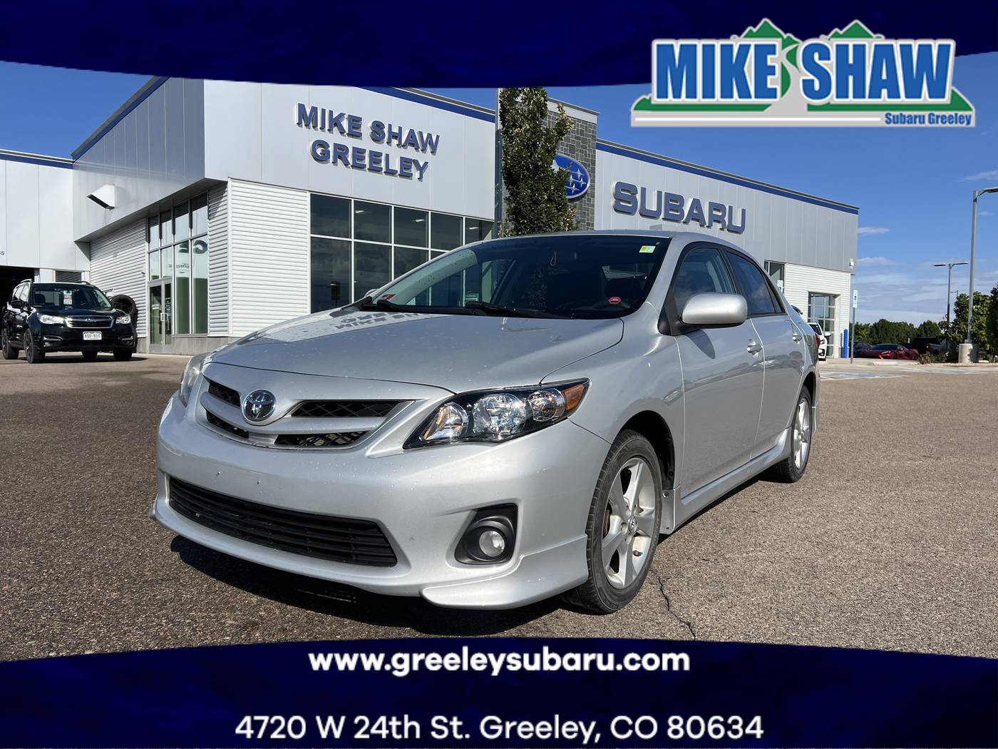 2013 Toyota Corolla S — Sedan — 128,766 mi — Greeley, CO