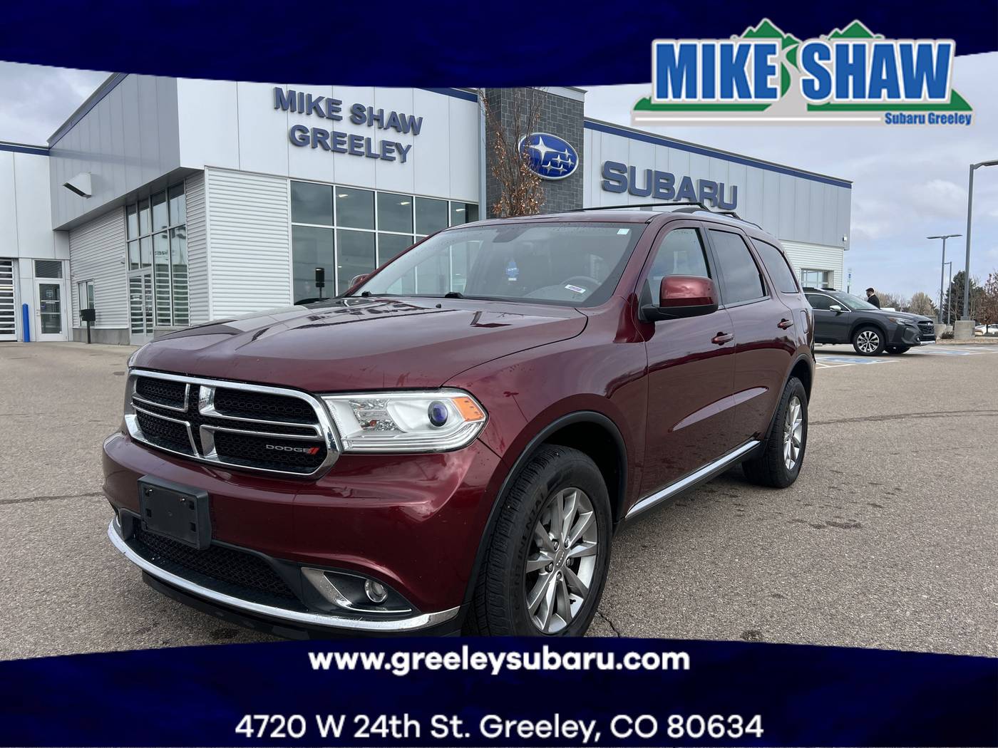 2017 Dodge Durango SXT — SUV — 91,479 mi — Greeley, CO