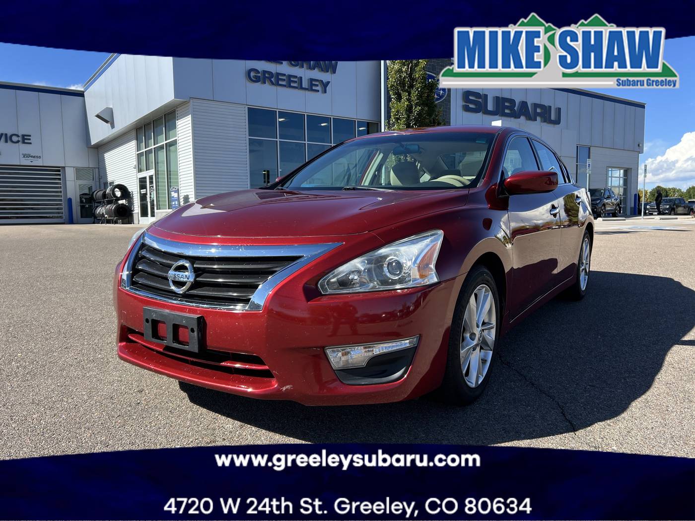 2013 Nissan Altima 2.5 SV — Sedan — 57,822 mi — Greeley, CO