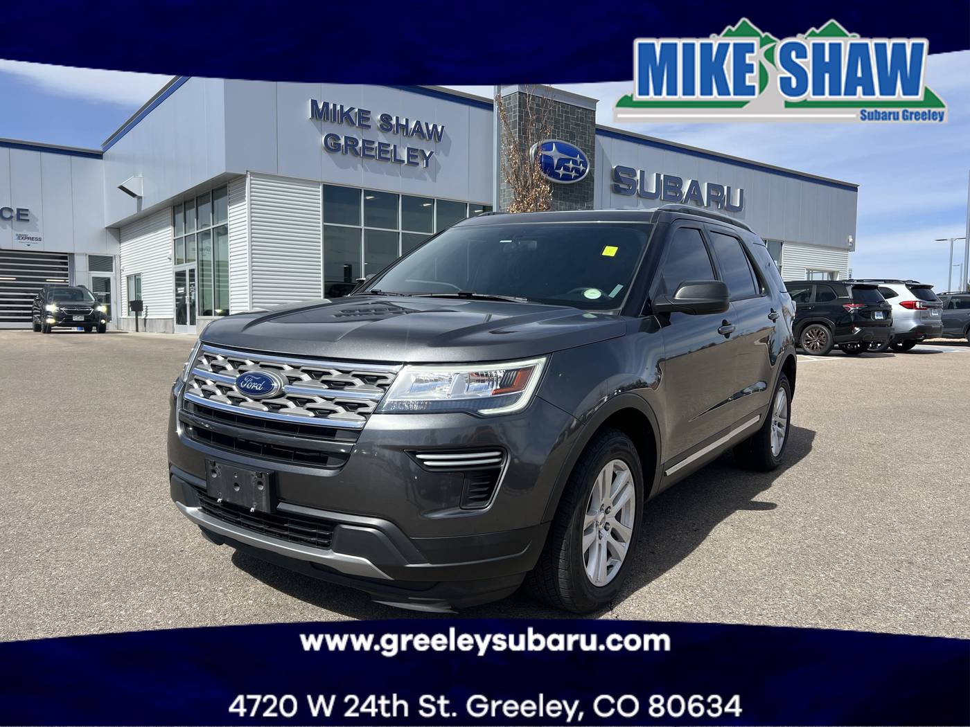 2018 Ford Explorer XLT — SUV — 75,444 mi — Greeley, CO