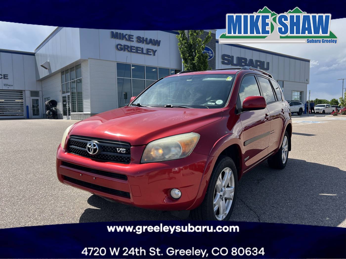 2007 Toyota RAV4 Sport V6 — SUV — 168,855 mi — Greeley, CO