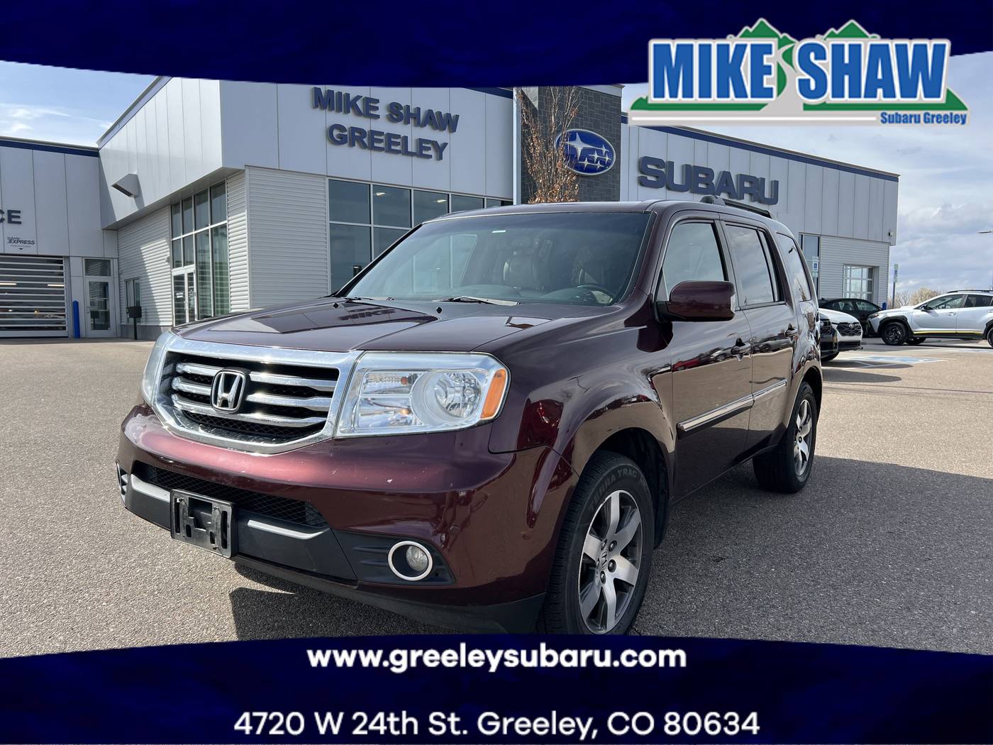 2012 Honda Pilot Touring — SUV — 201,118 mi — Greeley, CO