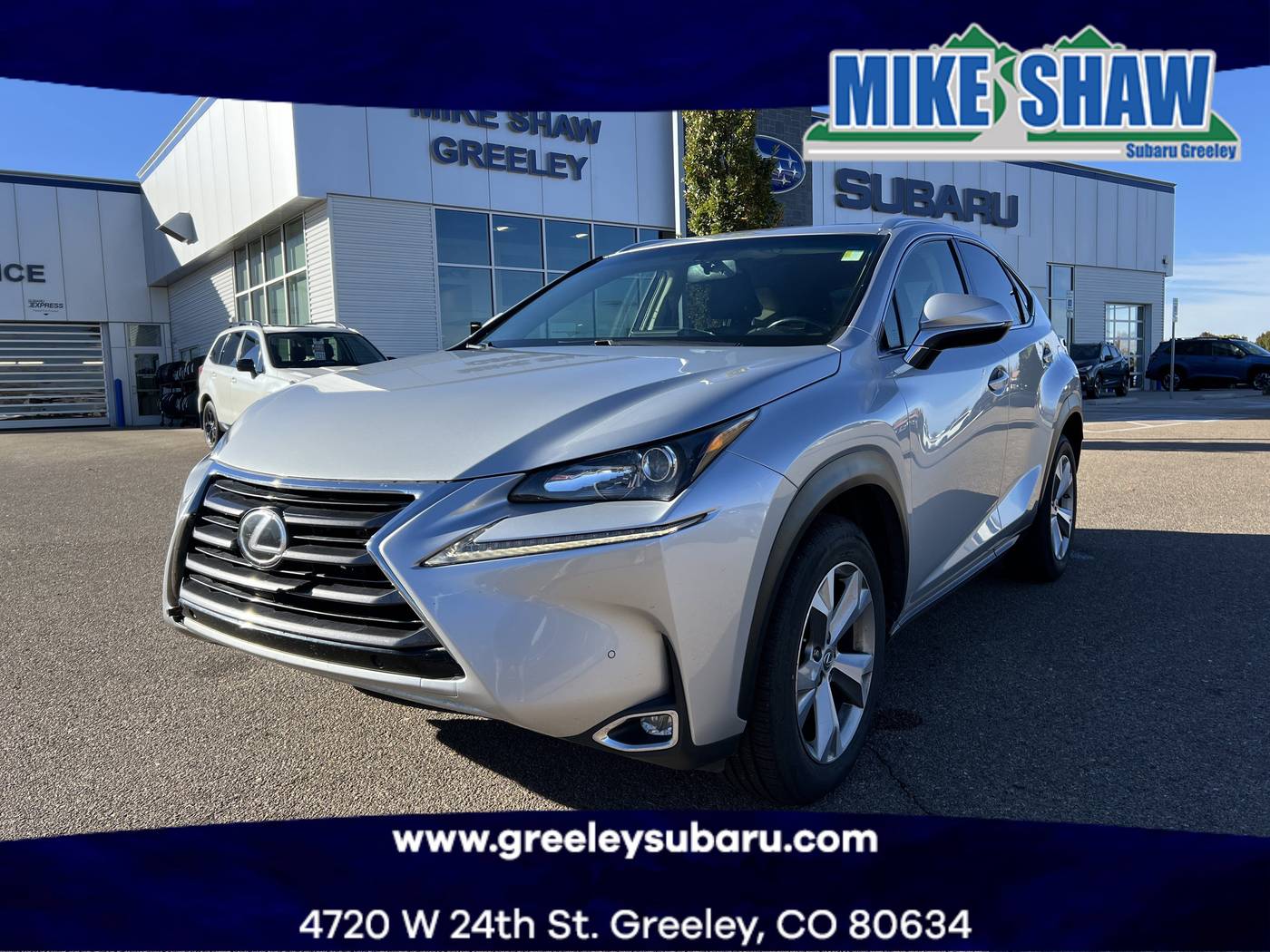 2017 Lexus NX NX Turbo — SUV — 134,296 mi — Greeley, CO