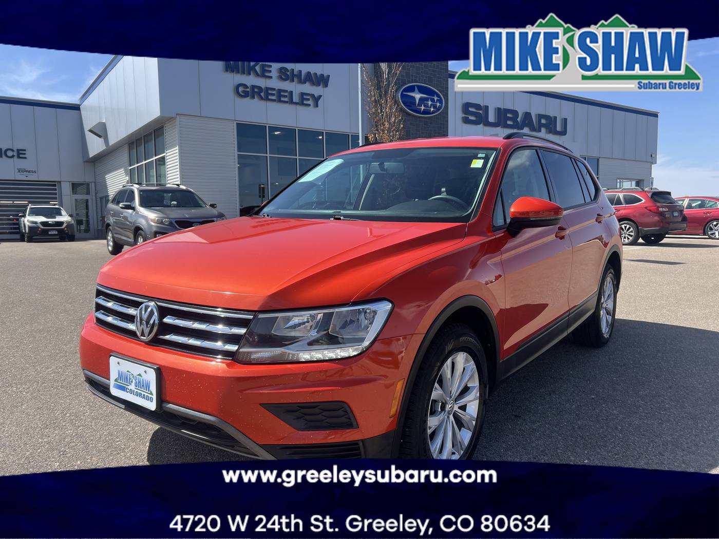 2018 Volkswagen Tiguan S — SUV — 104,286 mi — Greeley, CO