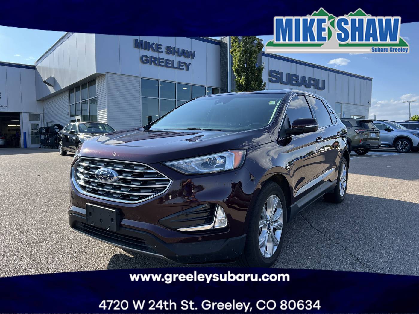 2022 Ford Edge Titanium — SUV — 74,795 mi — Greeley, CO