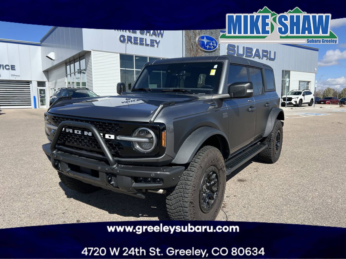 2022 Ford Bronco Wildtrak — SUV — 32,781 mi — Greeley, CO