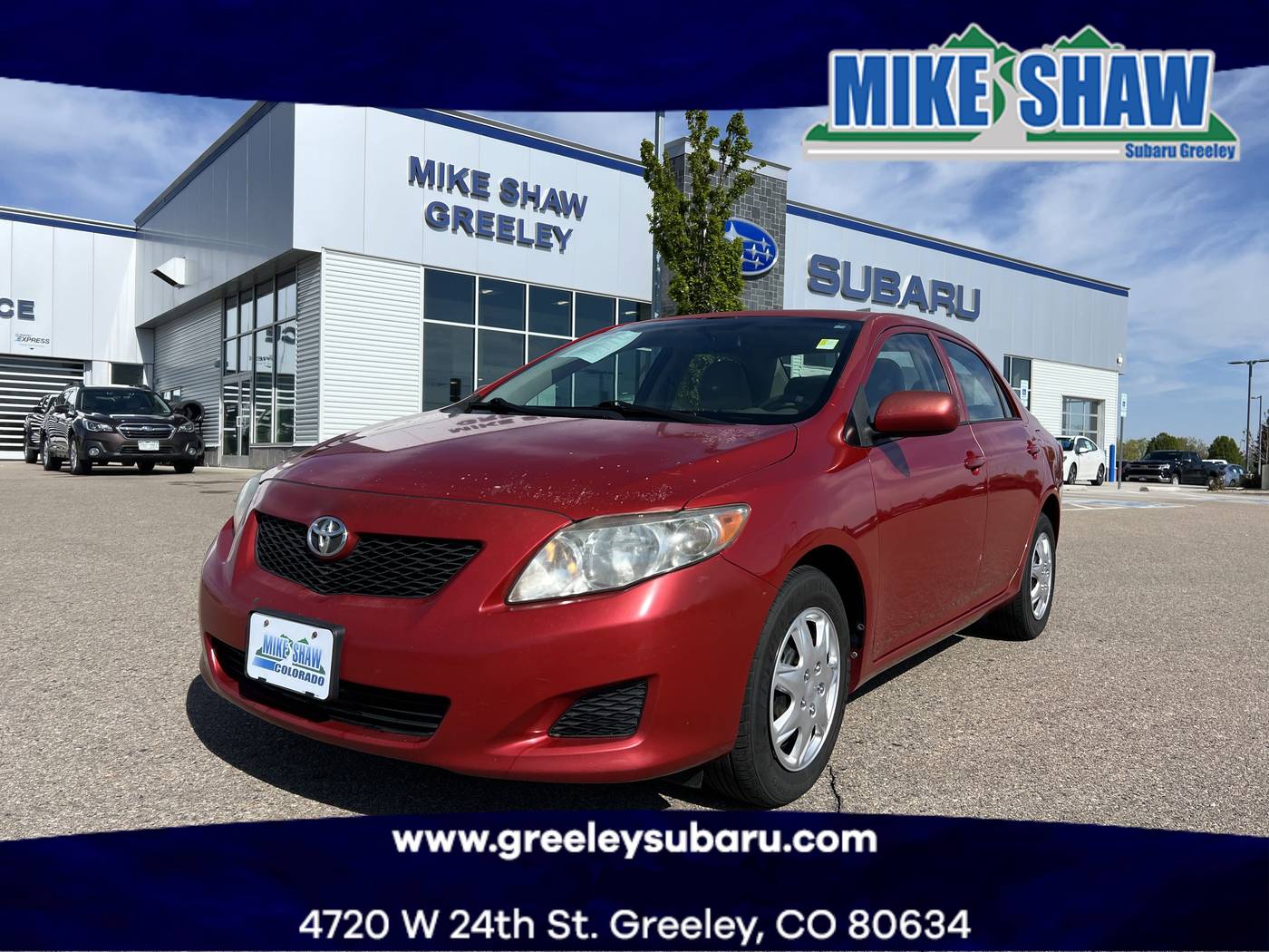 2010 Toyota Corolla LE — Sedan — 128,613 mi — Greeley, CO