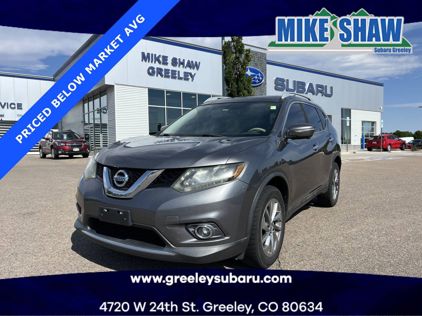2015 Nissan Rogue SL — SUV — 115,721 mi — Greeley, CO