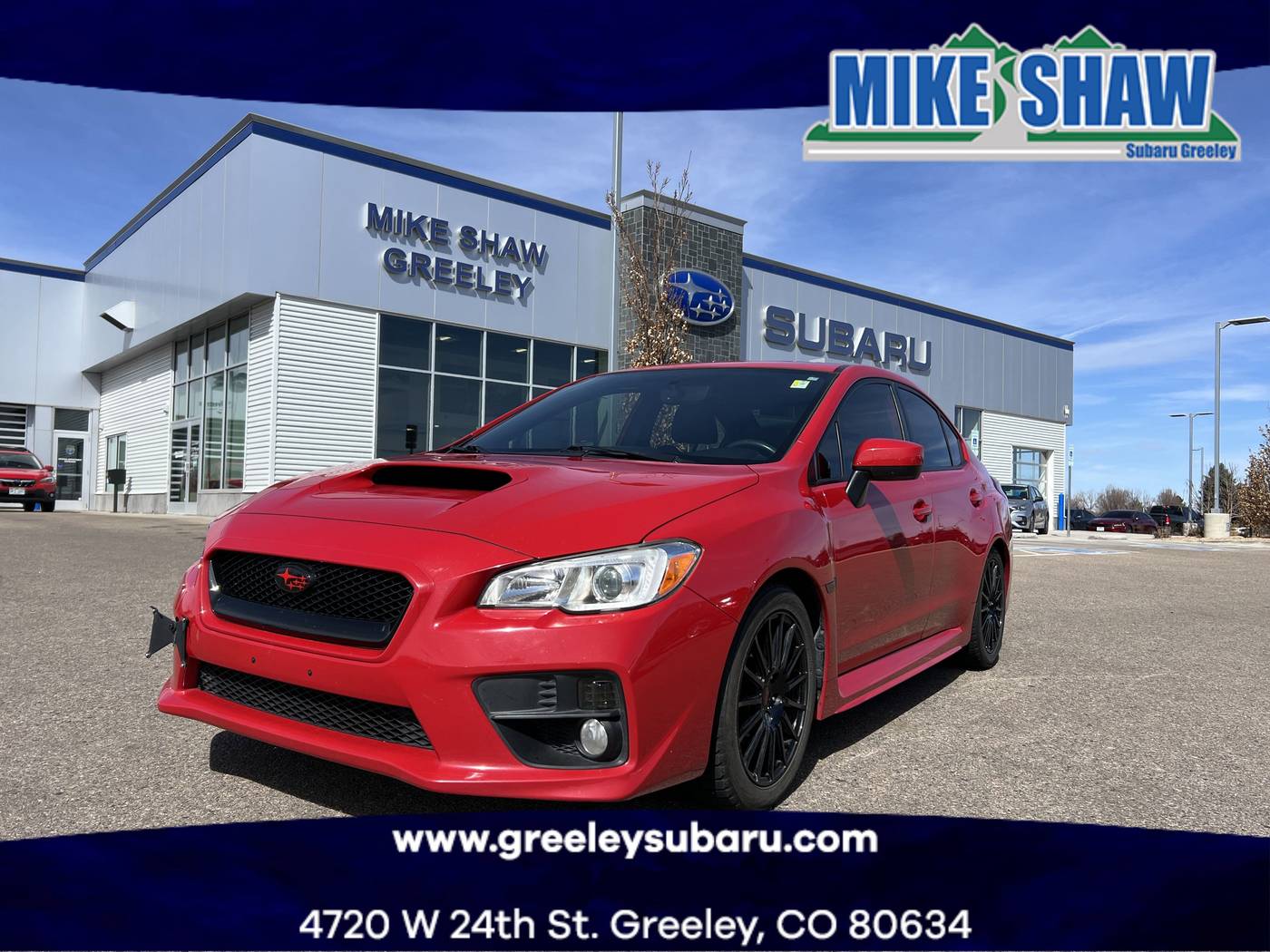 2017 Subaru WRX Premium — Sedan — 74,208 mi — Greeley, CO