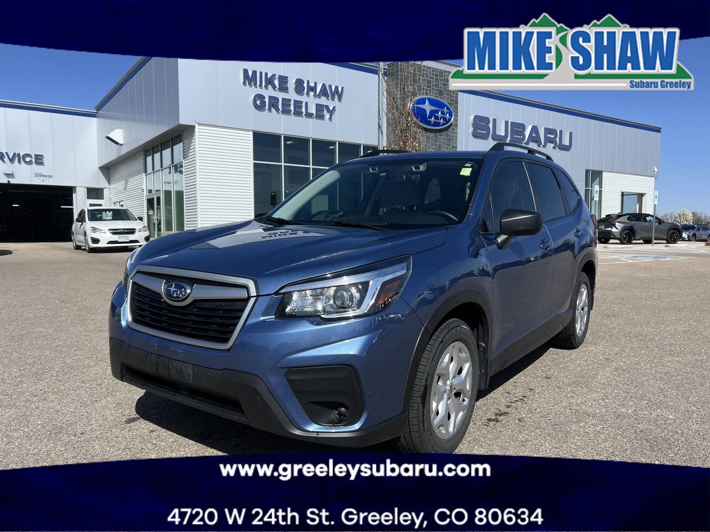 2020 Subaru Forester 2.5i — SUV — 50,874 mi — Greeley, CO