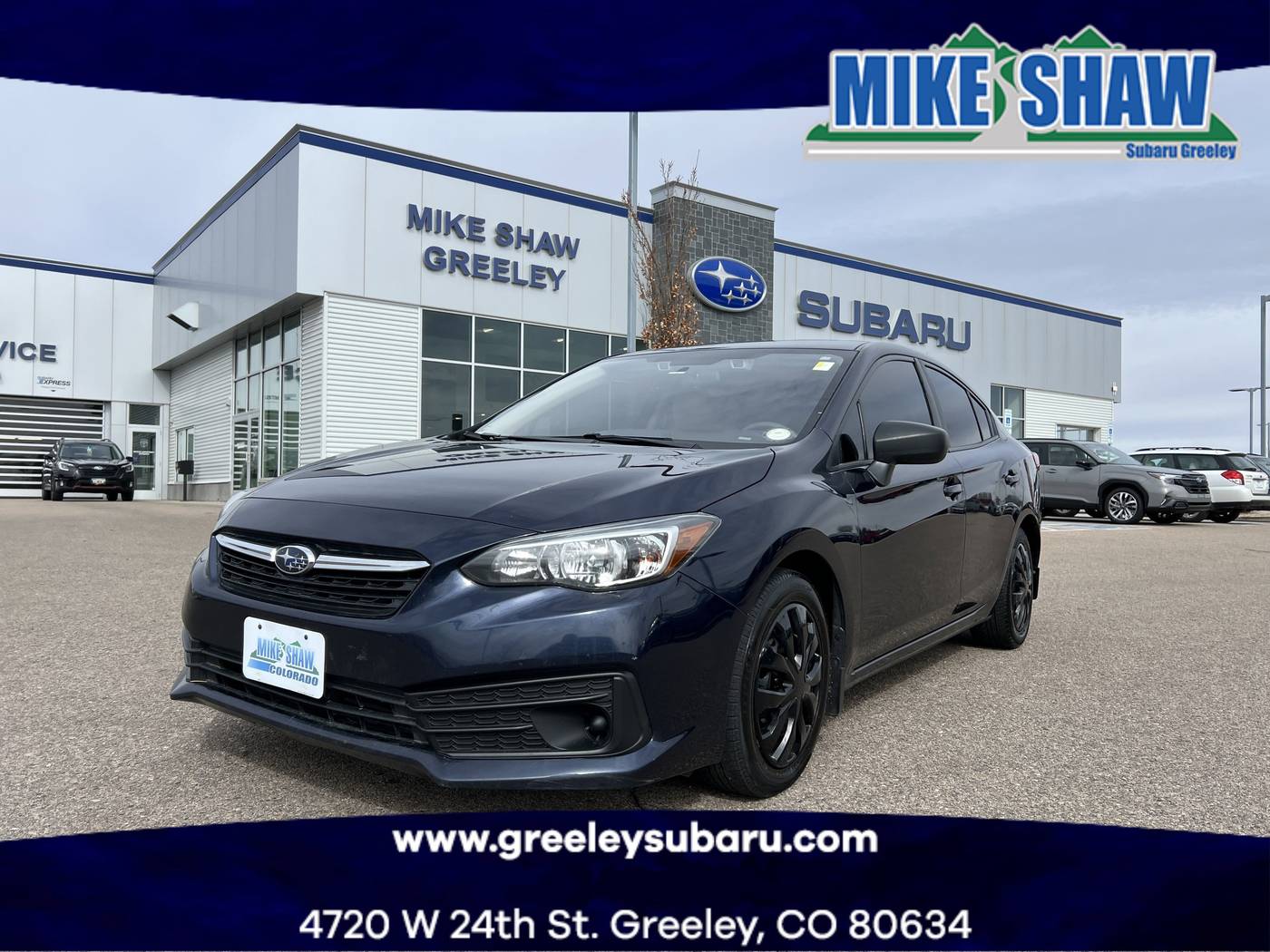 2020 Subaru Impreza 2.0i — Sedan — 118,771 mi — Greeley, CO