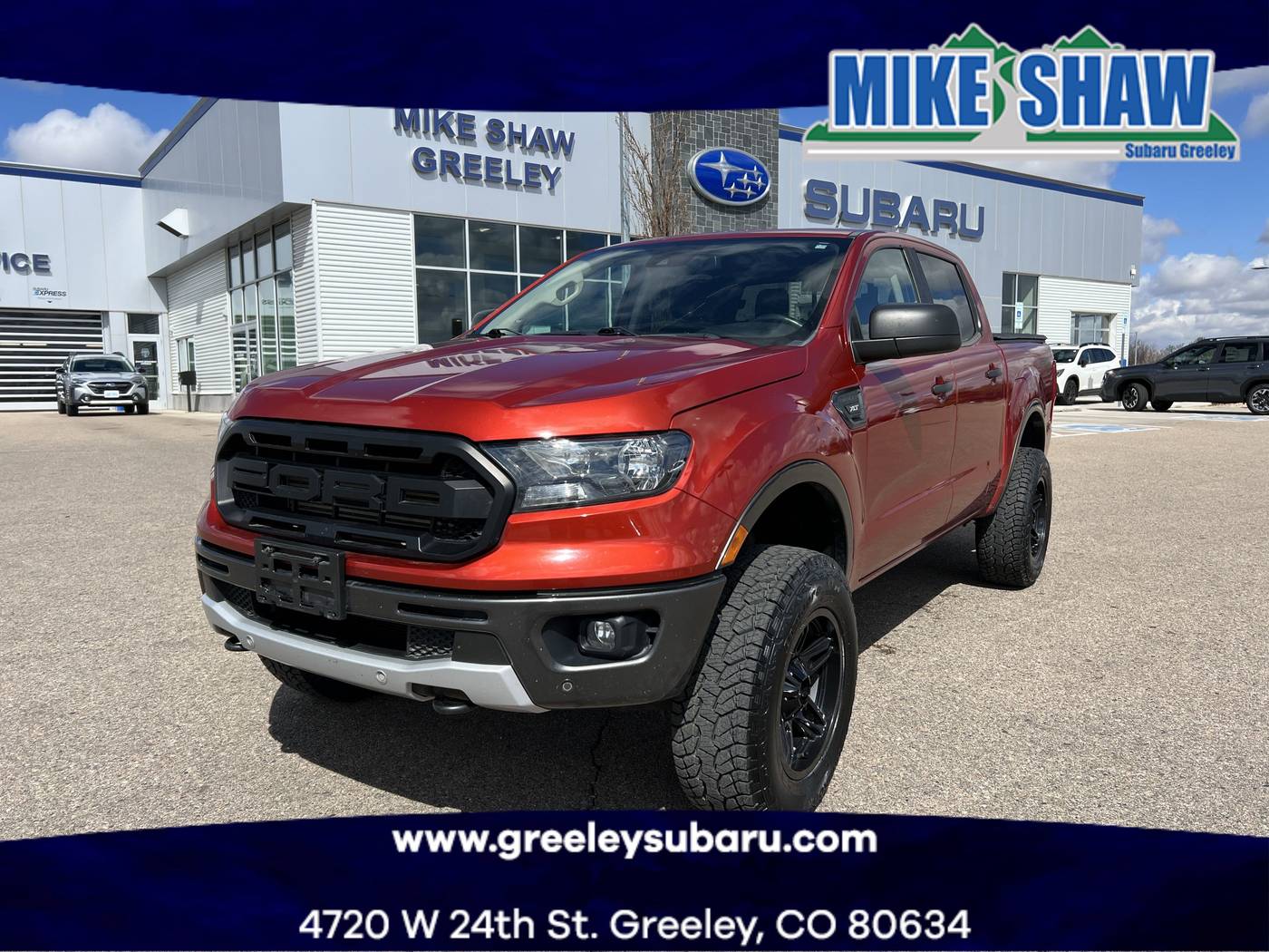 2019 Ford Ranger XLT — Pickup Truck — 102,556 mi — Greeley, CO