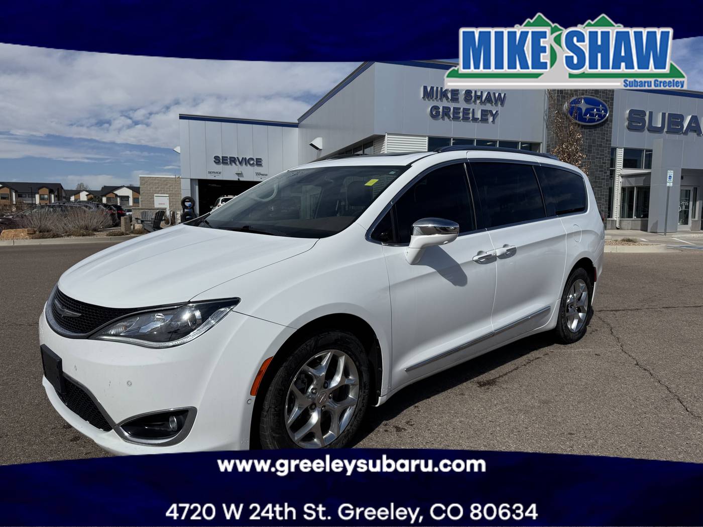 2017 Chrysler Pacifica Limited — Minivan — 77,532 mi — Greeley, CO