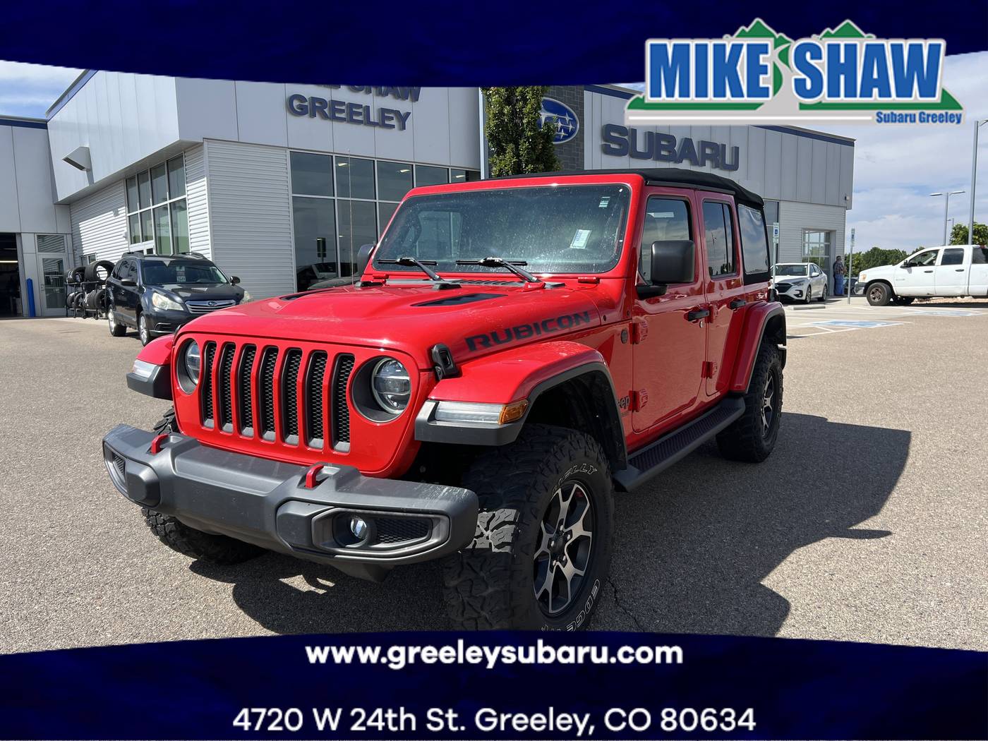 2019 Jeep Wrangler Rubicon — SUV — 53,969 mi — Greeley, CO