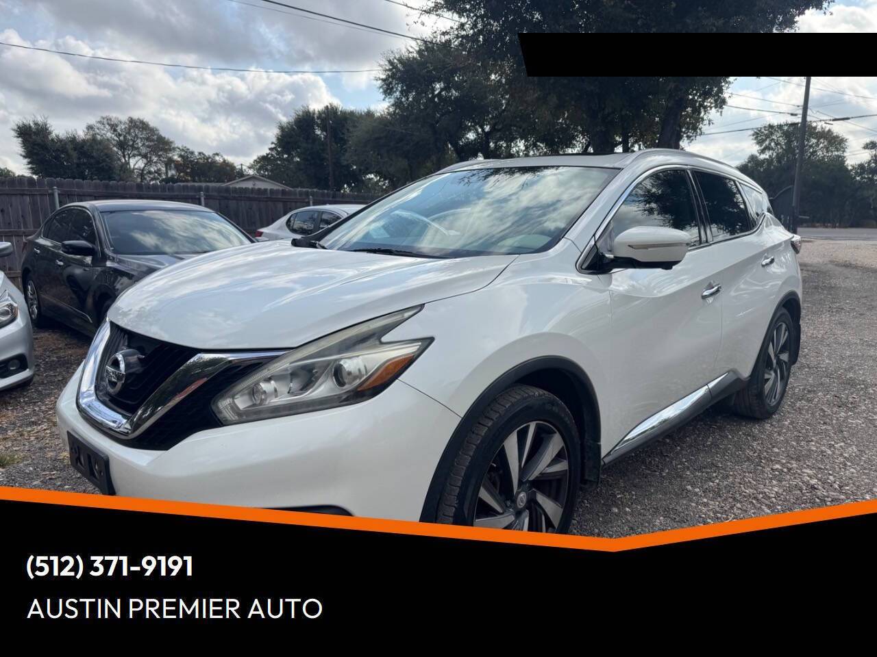 2015 Nissan Murano Platinum — SUV — 96,045 mi — Austin, TX