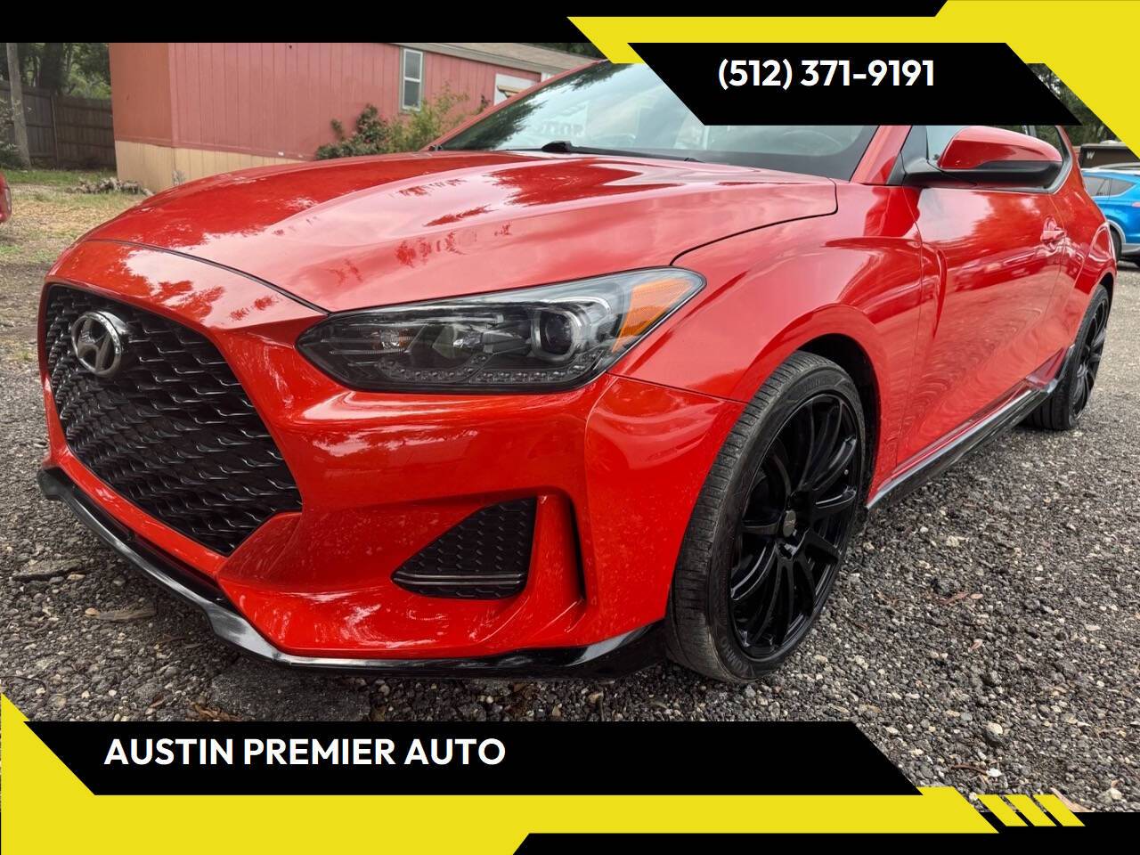 2020 Hyundai Veloster Turbo — Hatchback — 54,382 mi — Austin, TX