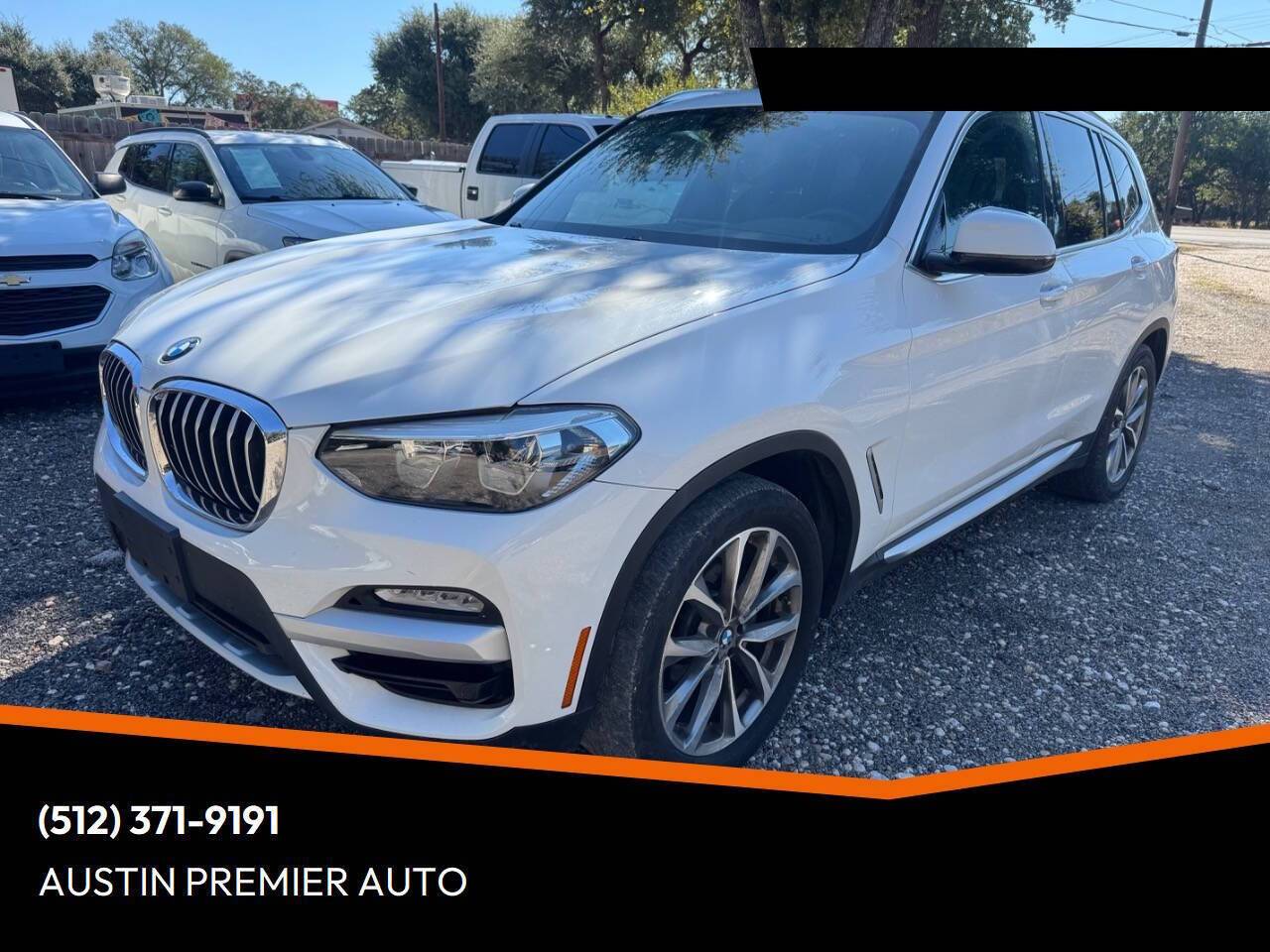 2019 BMW X3 30i — SUV — 86,288 mi — Austin, TX