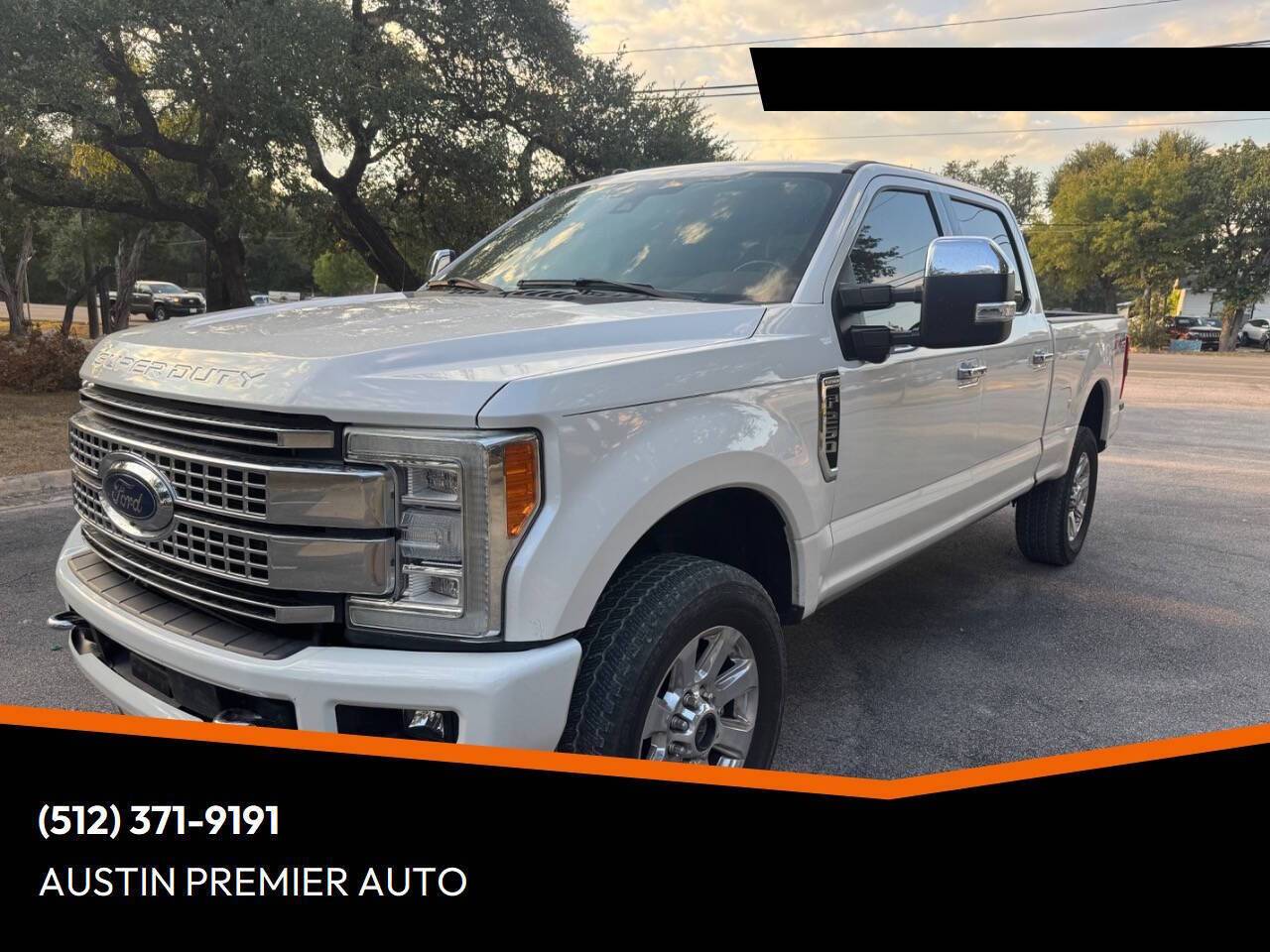 2018 Ford Super Duty F-250 Platinum — Pickup Truck — 87,493 mi — Austin, TX