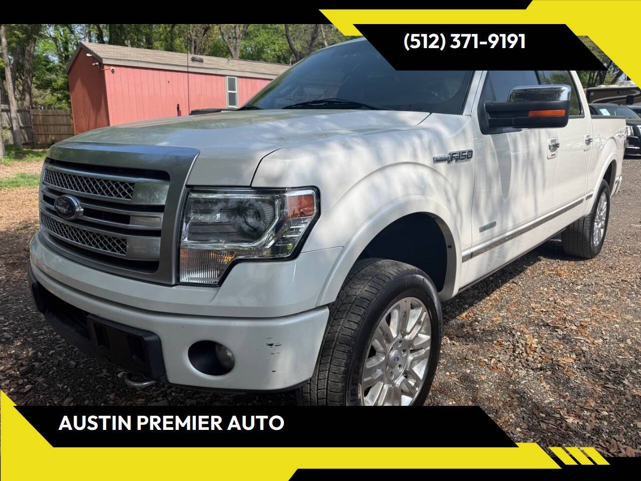 2013 Ford F-150 Platinum — Pickup Truck — 144,322 mi — Austin, TX