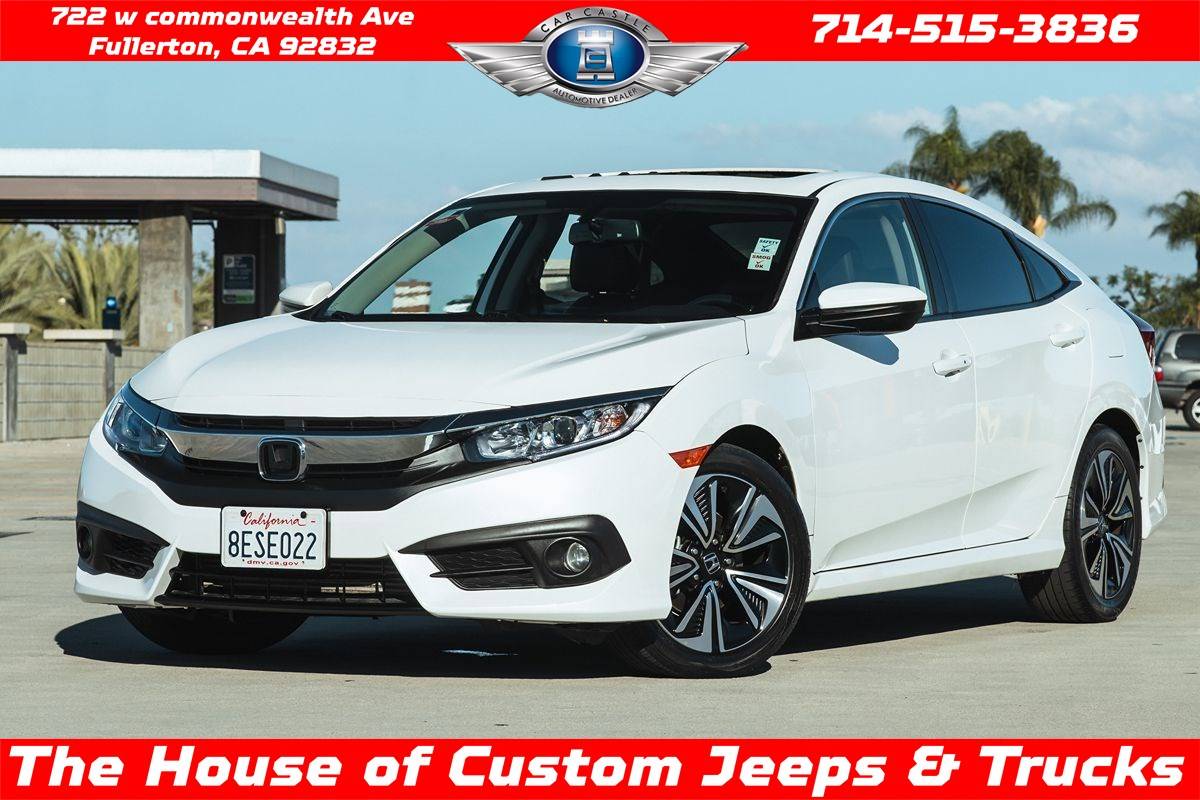 2018 Honda Civic EX-L — Sedan — 120,735 mi — Fullerton, CA