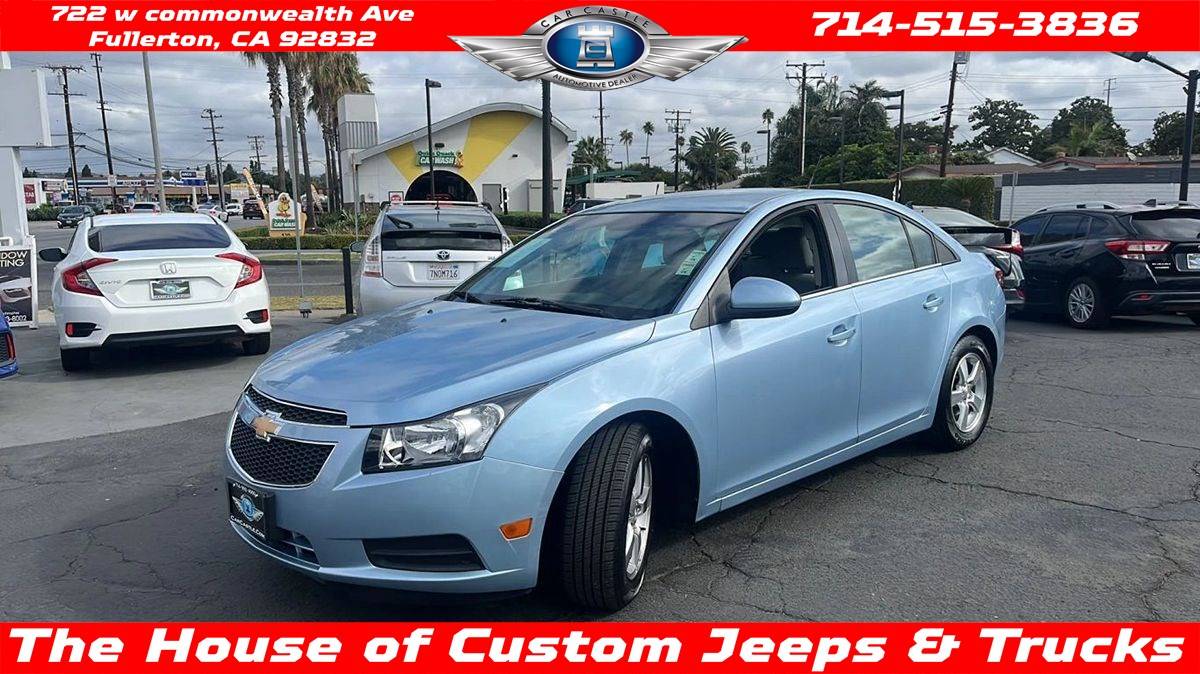 2012 Chevrolet Cruze 1LT — Sedan — 67,342 mi — Fullerton, CA