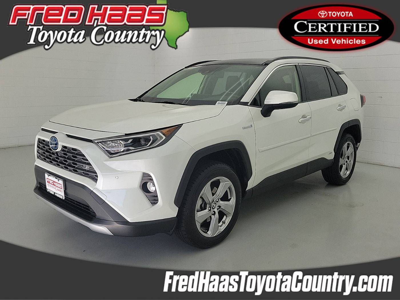 2019 Toyota RAV4 Hybrid Limited — SUV — 49,037 mi — Houston, TX