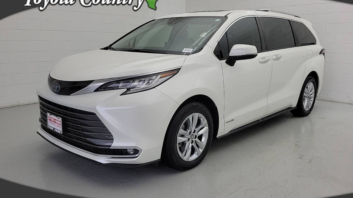 2021 Toyota Sienna Limited — Minivan — 58,538 mi — Houston, TX