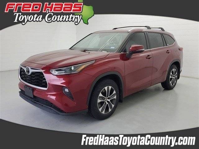 2021 Toyota Highlander XLE — SUV — 47,266 mi — Houston, TX