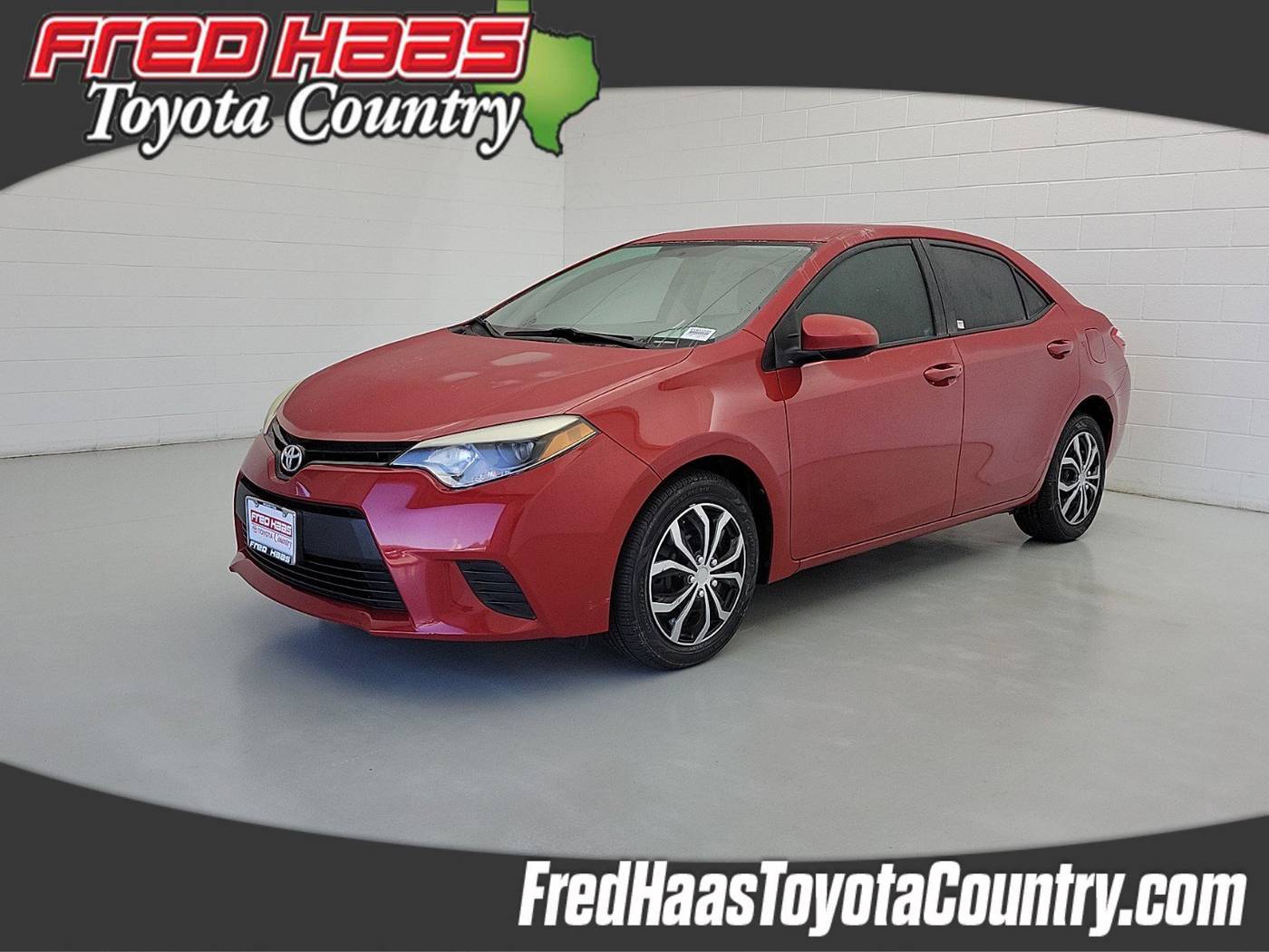 2014 Toyota Corolla LE — Sedan — 121,096 mi — Houston, TX
