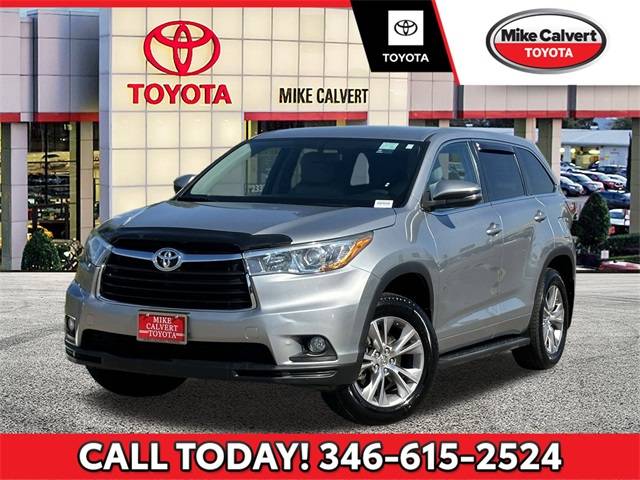 2015 Toyota Highlander LE V6 — SUV — 86,471 mi — Houston, TX