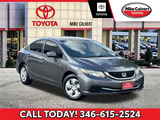 2014 Honda Civic LX — Sedan — 77,619 mi — Houston, TX