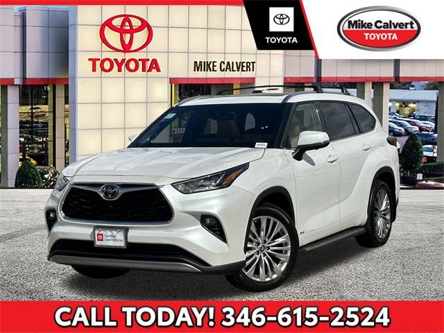 2025 Toyota Highlander Hybrid Platinum — SUV — 7,720 mi — Houston, TX