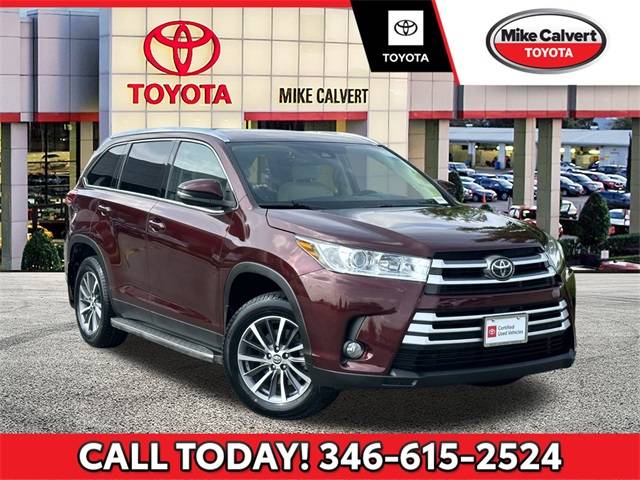 2019 Toyota Highlander XLE — SUV — 86,693 mi — Houston, TX