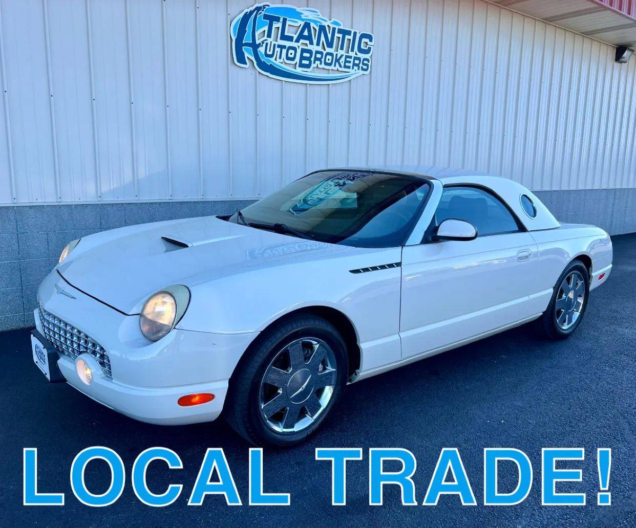 2002 Ford Thunderbird Deluxe — Convertible — 13,672 mi — Harrington, DE