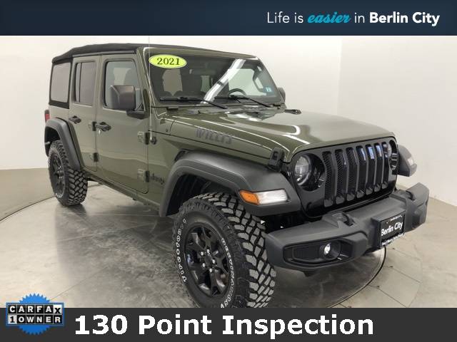 2021 Jeep Wrangler Willys — SUV — 45,907 mi — Gorham, NH