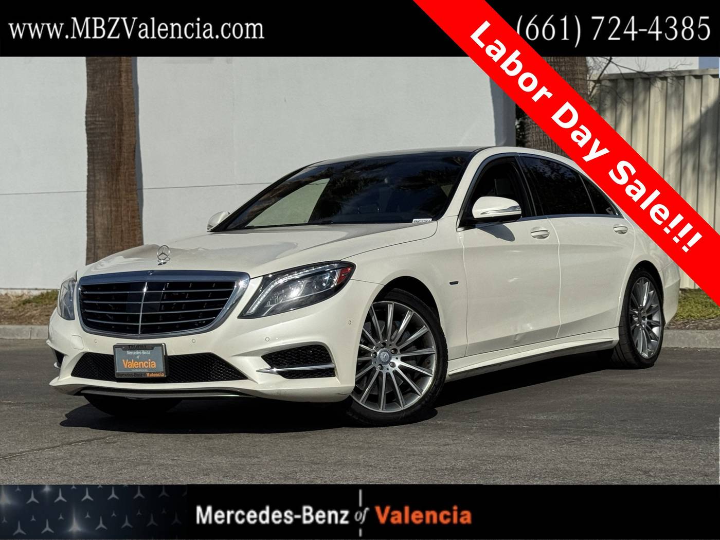 2016 Mercedes-Benz S-Class S 550 Plug-In Hybrid — Sedan — 117,720 mi — Valencia, CA