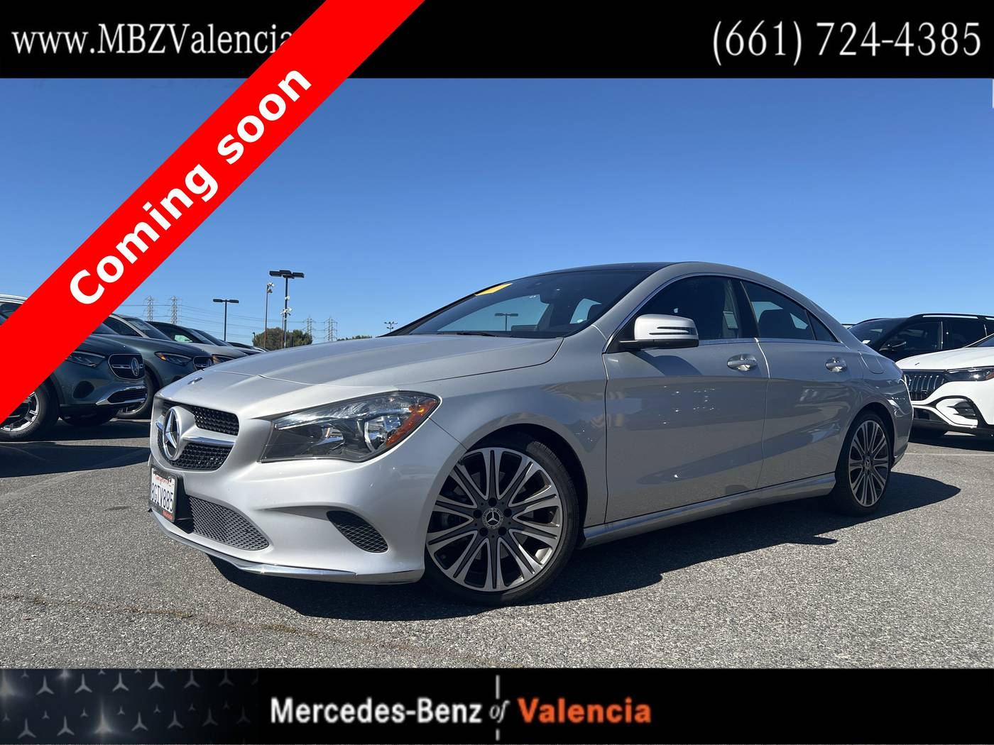 2019 Mercedes-Benz CLA CLA 250 — Sedan — 64,174 mi — Valencia, CA