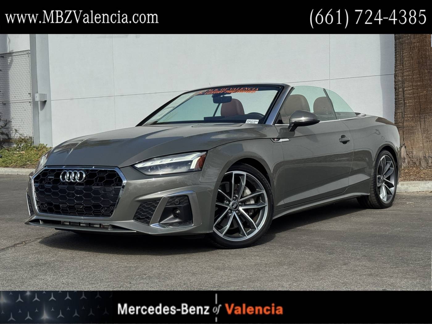 2023 Audi A5 Premium — Convertible — 13,405 mi — Valencia, CA