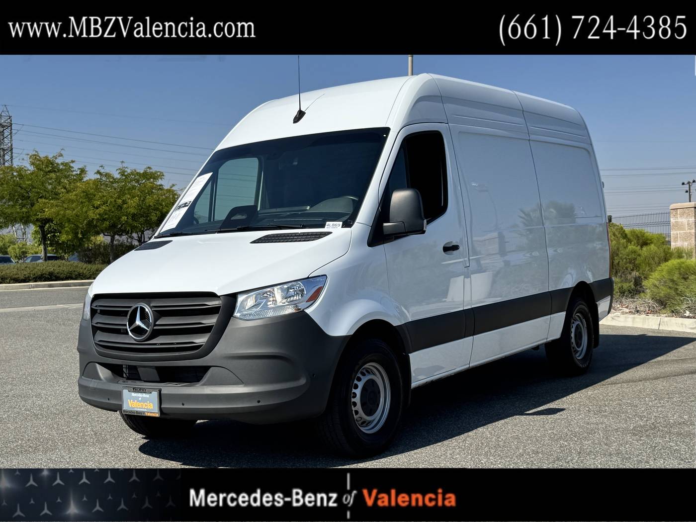2025 Mercedes-Benz Sprinter Cargo Van 2500 — Cargo Van — 11,581 mi — Valencia, CA