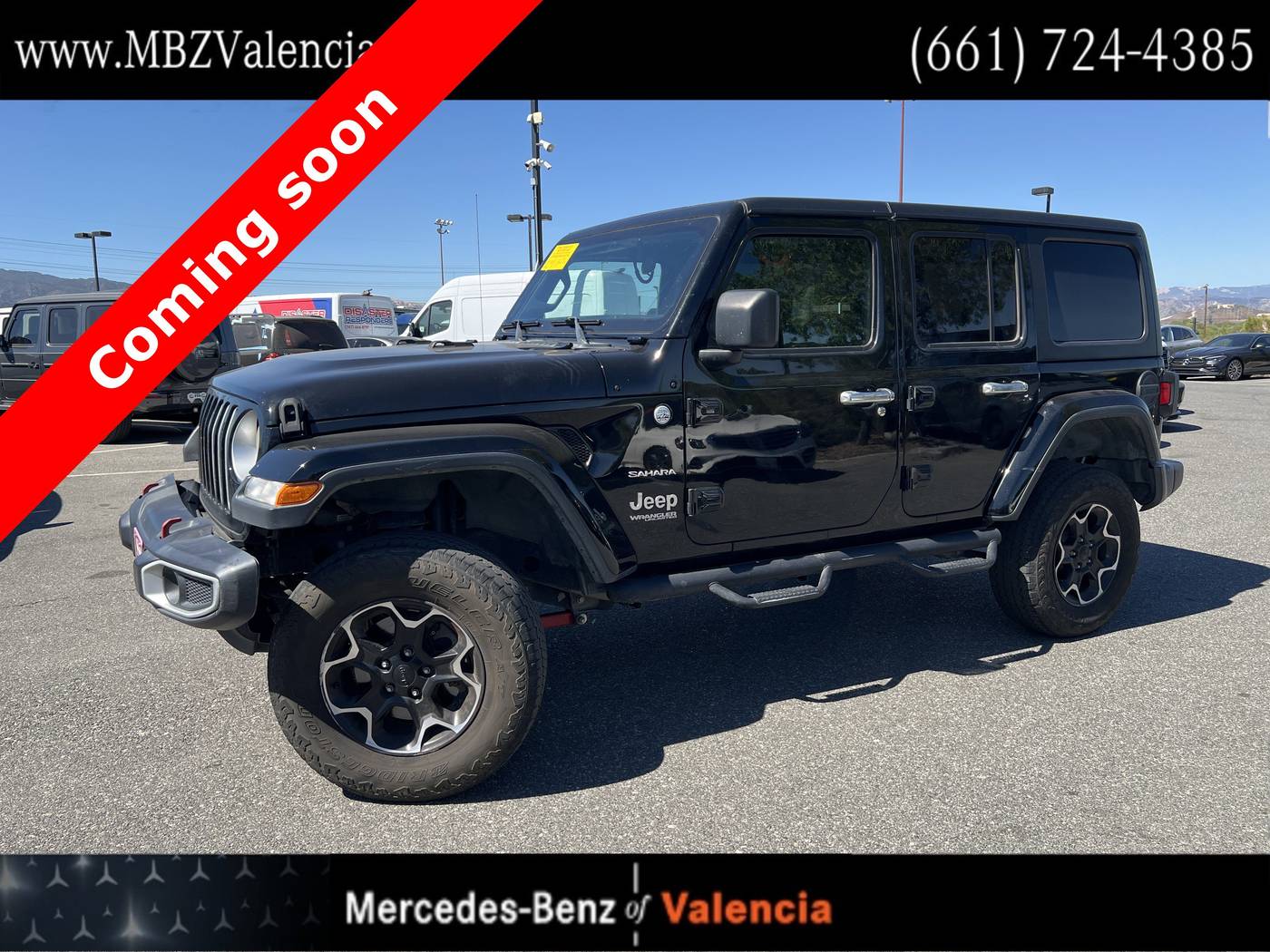 2019 Jeep Wrangler Sahara — SUV — 99,879 mi — Valencia, CA