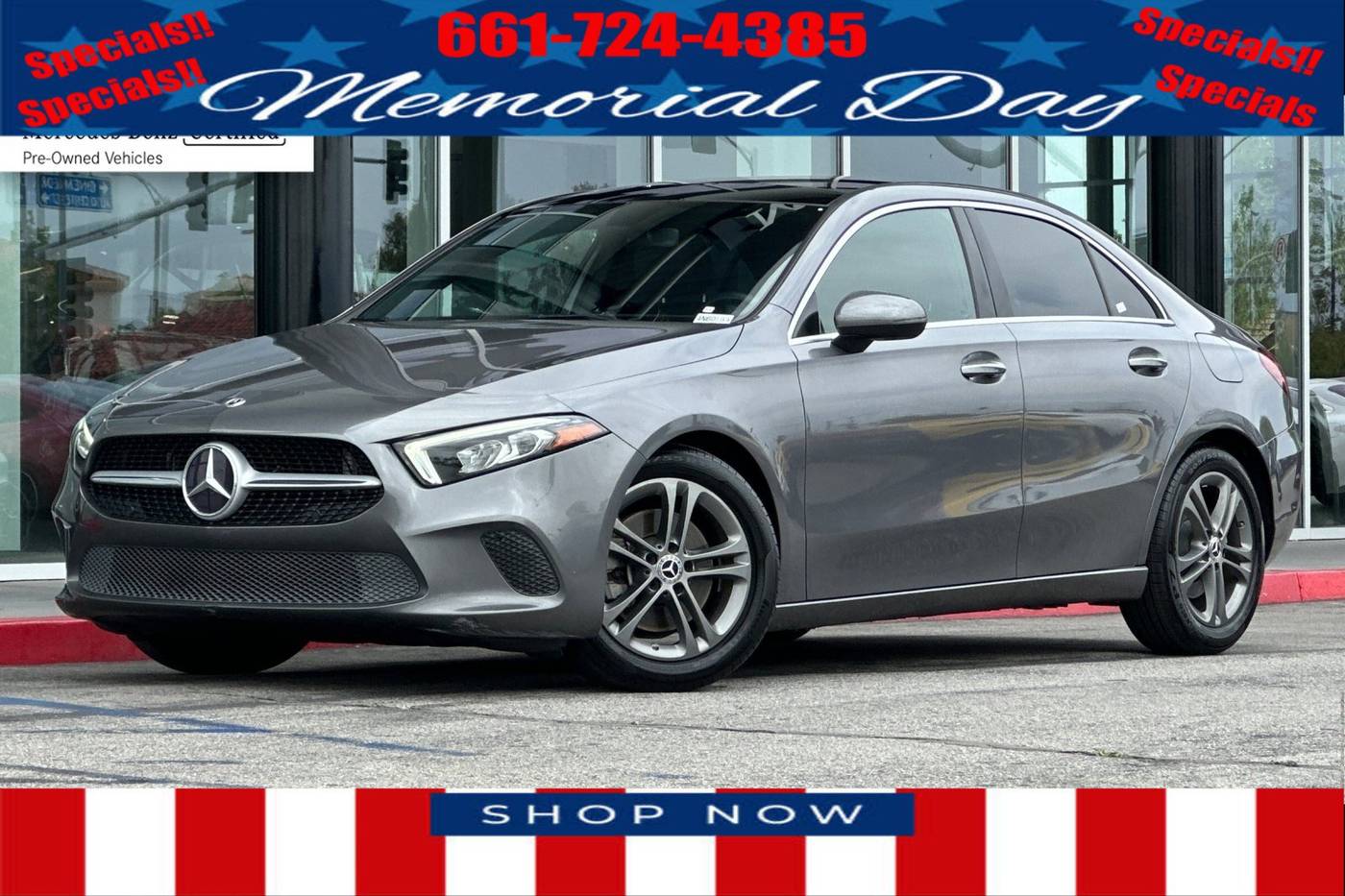 2020 Mercedes-Benz A-Class A 220 — Sedan — 48,625 mi — Valencia, CA
