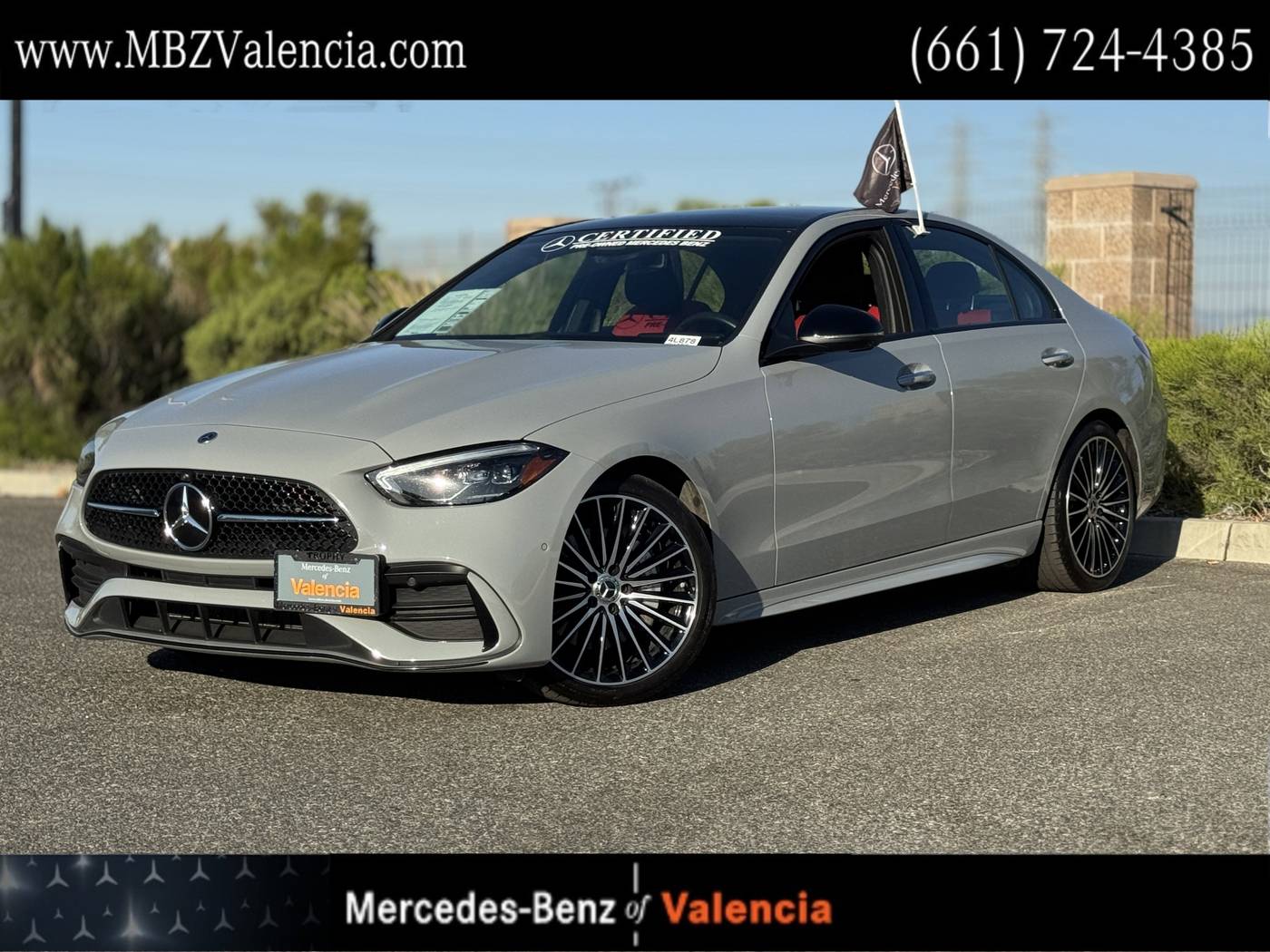 2025 Mercedes-Benz C-Class C 300 — Sedan — 7,626 mi — Valencia, CA