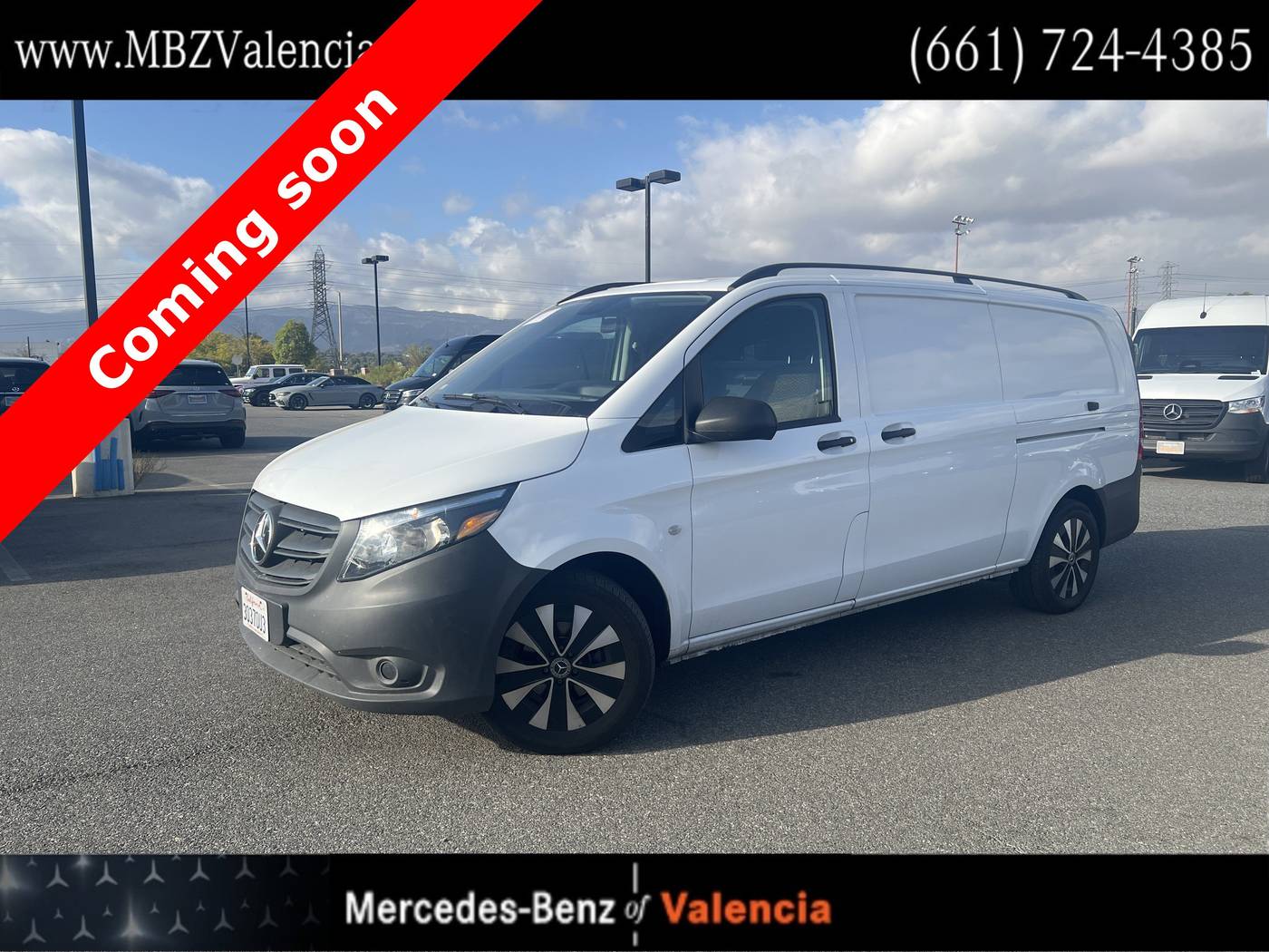2023 Mercedes-Benz Metris Cargo Van Standard — Cargo Van — 28,659 mi — Valencia, CA