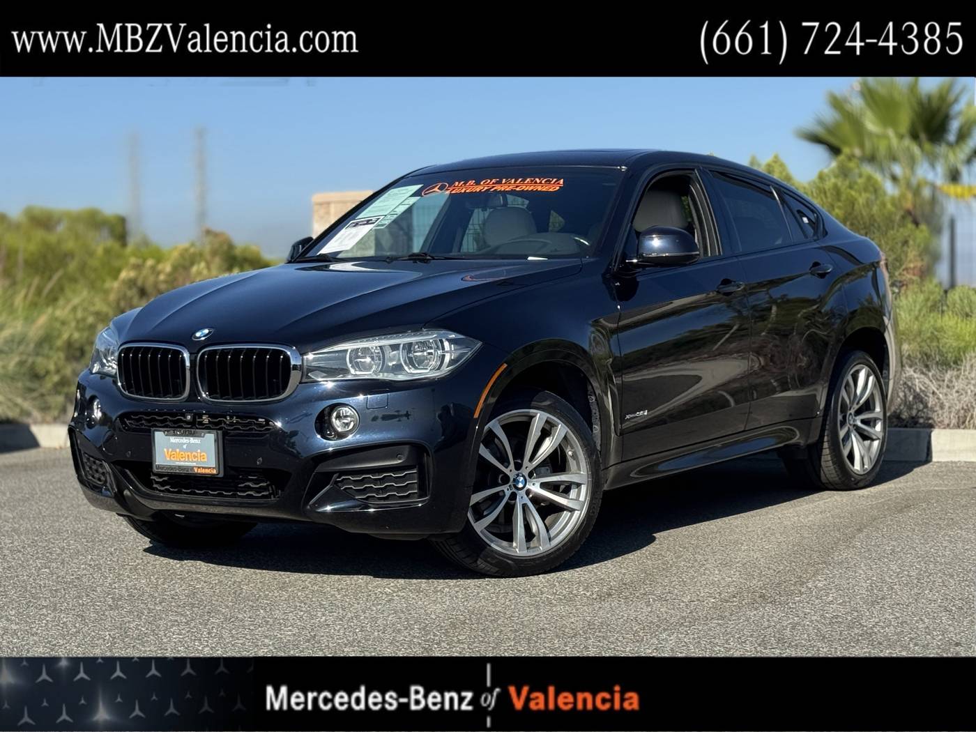 2016 BMW X6 35i — SUV — 51,793 mi — Valencia, CA